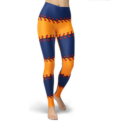 Fekete Design Vékony csíkos nyomtatott Sport Női Leggings Szűk Push Up nadrágok Femme Fitness Túrázás Magas derekú Edzőterem Leggins Ruhák