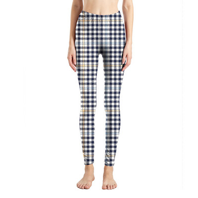 Női Divat Leggings Virágos lajhár Nyomtatott leggins Karcsú legins Magas derekú Leggings Női nadrág