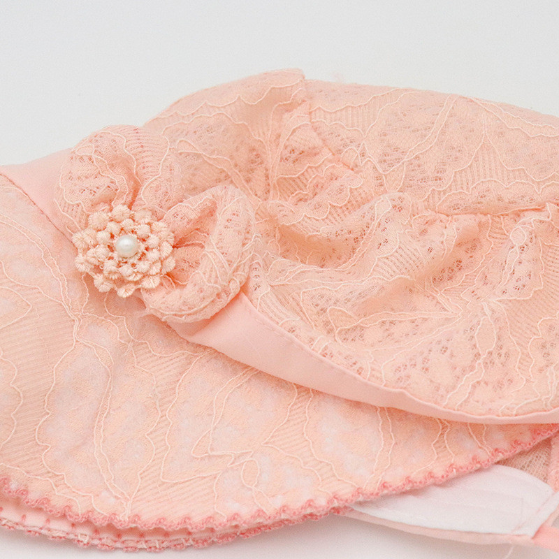 Καπέλο μωρού για κοριτσάκια Ρυθμιζόμενο καπέλο Πριγκίπισσα δαντέλα φιόγκο καπό για βρέφη Καπέλα για βρέφη 2023 Καλοκαίρι Καπέλα για νήπια 0-3 ετών