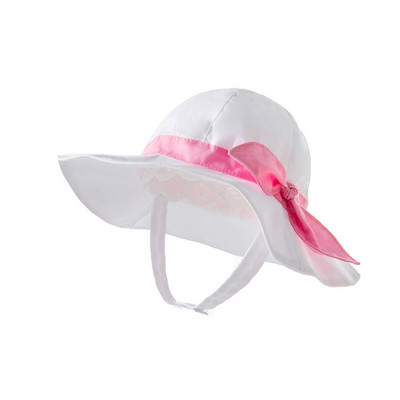 0-4Y Baby Bucket Hat Fiúk Lányok Nyári Soft Top napvédő sapkák Toddler széles karimájú napvédő sapka állítható pántokkal