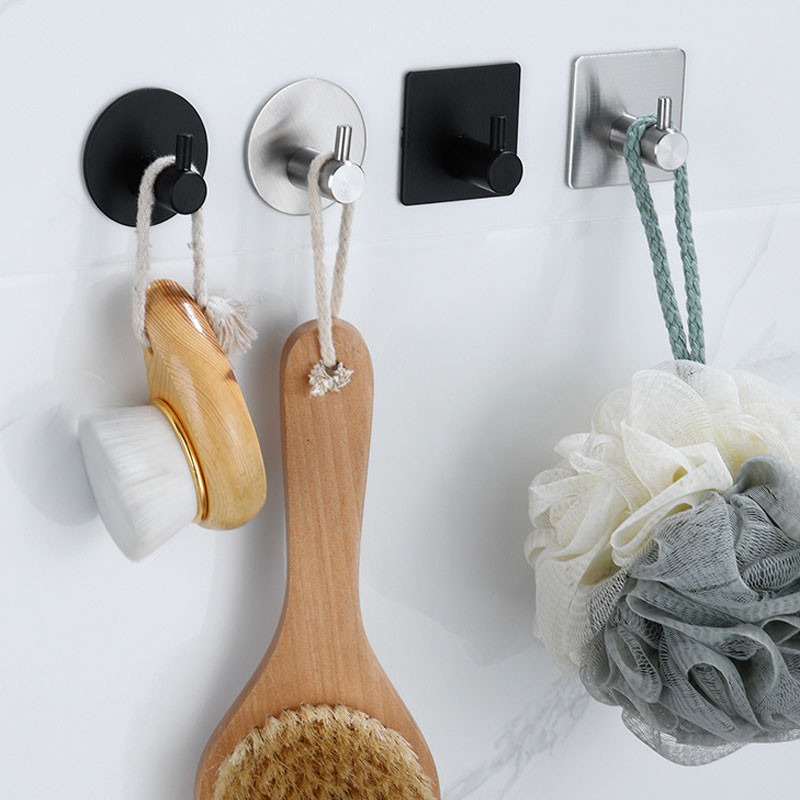 Γάντζος 304 από ανοξείδωτο ατσάλι Κουζίνα Δημιουργικός γάντζος Σούπερ γάντζος μπάνιου Χωρίς ραβδί γάντζος γάντζος πετσέτα γάντζος θήκη για πετσέτες μπάνιου