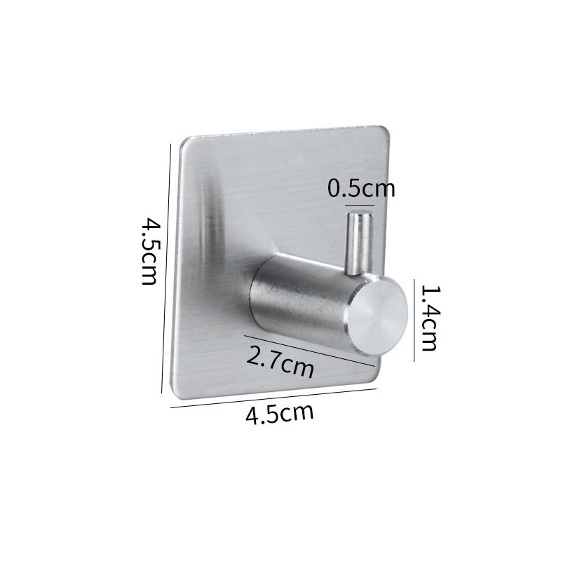 Γάντζος 304 από ανοξείδωτο ατσάλι Κουζίνα Δημιουργικός γάντζος Σούπερ γάντζος μπάνιου Χωρίς ραβδί γάντζος γάντζος πετσέτα γάντζος θήκη για πετσέτες μπάνιου