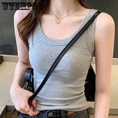 Crop Top Női Bohó szexi blúz páncél felsők Cami Fekete Crop Gothic Plus Size Bustier Tank Top nyári Camisole fehérrel