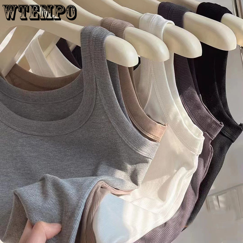 Crop Top Γυναικεία Boho Σέξι Μπλούζα Tank Tops Halter Cami Μαύρη Crop Gothic Plus Size Bustier Tank Top καλοκαιρινή καμιζόλα με λευκό