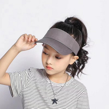 2020 Нови шапки с козирка за слънце за деца Детска слънцезащитна шапка за момчета Момичета Регулируема
