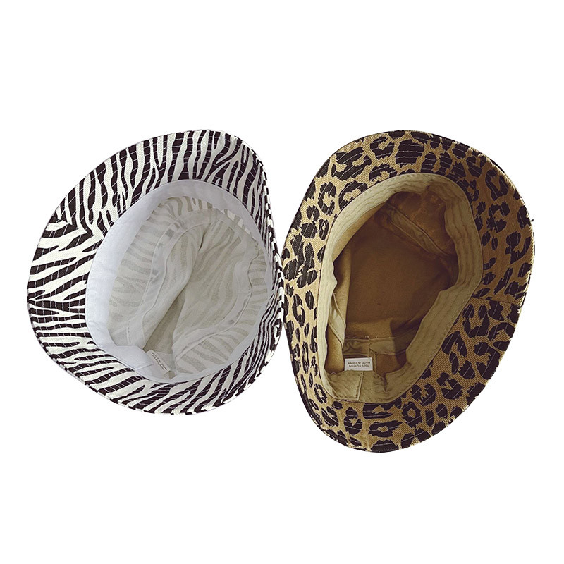 Νέο παιδικό καπέλο κουβά για κορίτσια αγόρια Γιαπωνέζικο στυλ Λεοπάρ Καπέλο Άνοιξη Καλοκαίρι Ταξίδι Παραλία Παναμά Καπέλο Παιδικά Καπέλα ηλίου