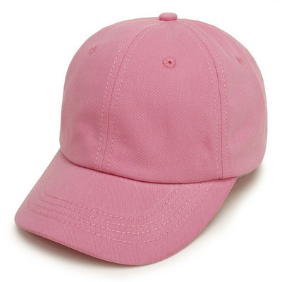 Gyerek sapkák Gyerek egyszínű pamut légáteresztő snapback sapka baba aranyos állítható napkalap lány nyári baseball sapka 1-5 éves korig