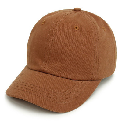 Gyerek sapkák Gyerek egyszínű pamut légáteresztő snapback sapka baba aranyos állítható napkalap lány nyári baseball sapka 1-5 éves korig