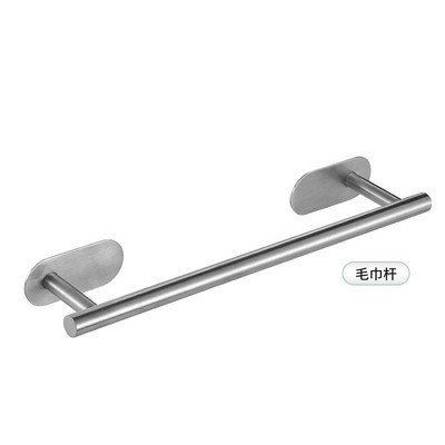 Δαχτυλίδι για πετσέτες μπάνιου από ανοξείδωτο ατσάλι Αυτοκόλλητες πετσέτες θήκη Πετσέτες χειρός επιτοίχιες για κουζίνα μπάνιου