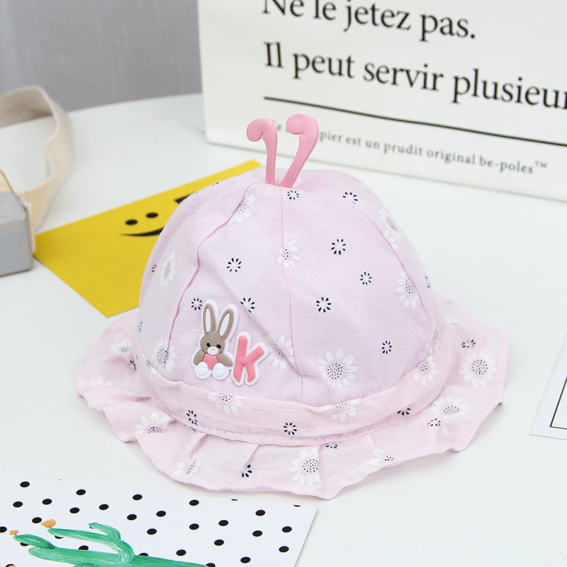 Μαλακό παιδικό καπέλο με αυτιά Χαριτωμένο καρτούν για κοριτσάκια με κάδο καπέλο καλοκαιρινό γείσο Παιδικό καπέλο Παιδικό καπέλο Panama Beach Caps Bonnet