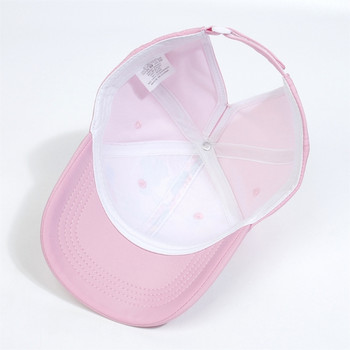 Καπέλο αλογοουράς για κορίτσια Καπέλο μπέιζμπολ για νήπια Ρυθμιζόμενο καλοκαιρινό καπέλο αθλητικό καπέλο εξωτερικού χώρου Φιλικό προς το δέρμα για παιδιά Peak-Cap