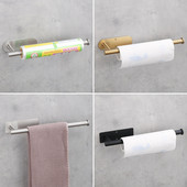 304 θήκη για χαρτοπετσέτες από ανοξείδωτο ατσάλι χωρίς διάτρηση, ντουλάπι κουζίνας, θήκη για ρολό, θήκη για πετσέτες μπάνιου, κρεμαστή κρεμάστρα για πετσέτες