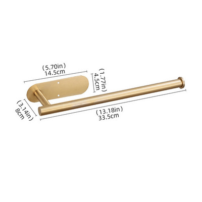 304 θήκη για χαρτοπετσέτες από ανοξείδωτο ατσάλι χωρίς διάτρηση, ντουλάπι κουζίνας, θήκη για ρολό, θήκη για πετσέτες μπάνιου, κρεμαστή κρεμάστρα για πετσέτες