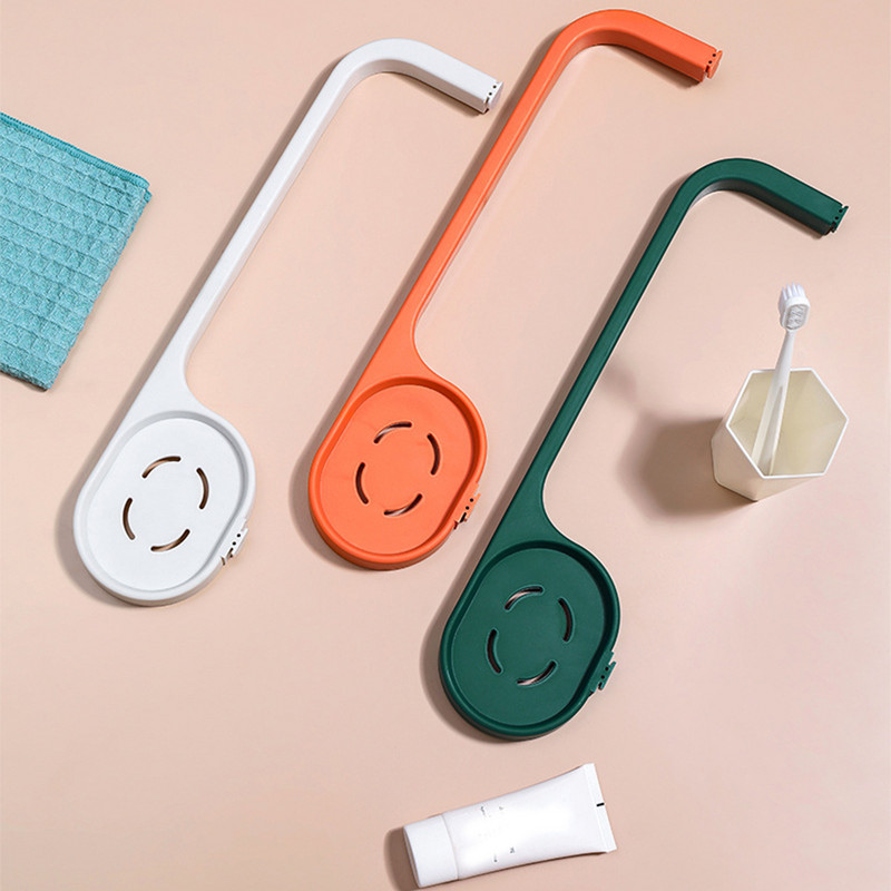 Σχάρα αποθήκευσης Αξεσουάρ μπάνιου Βάση για πετσέτες χωρίς διάτρηση με πολυλειτουργικό χώρο αποθήκευσης για θήκη για πετσέτες μπάνιου μπαρ RE