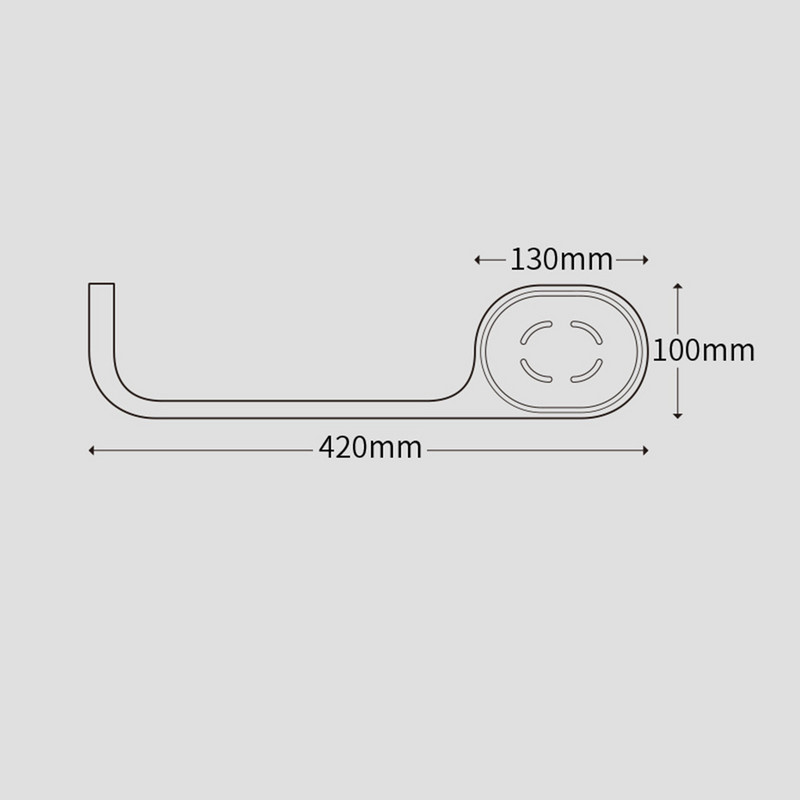 Σχάρα αποθήκευσης Αξεσουάρ μπάνιου Βάση για πετσέτες χωρίς διάτρηση με πολυλειτουργικό χώρο αποθήκευσης για θήκη για πετσέτες μπάνιου μπαρ RE