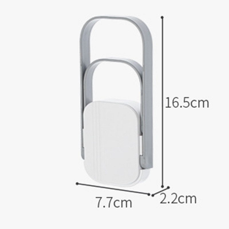 Επιτοίχια κρεμάστρα ράφι αποθήκευσης Δωρεάν διάτρηση Πολυλειτουργική πετσέτα ρούχα Κρεμαστό ράφι Μπάνιο Κρεμάστρα τοίχου