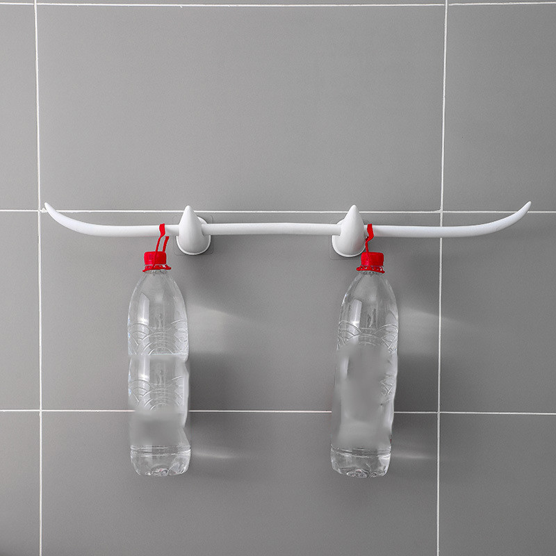 Κρεμαστό ράφι πετσετών κέρατος πολλαπλών χρήσεων Κρεμαστό στήριγμα αποθήκευσης χωρίς διάτρηση στον τοίχο για ζεστή πώληση κουζίνας μπάνιου σπιτιού