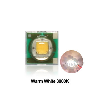 10-50pcs LED 1W 3W 3V CREE XPE 3535 SMD Chip Warm White3000K Pure Cold White 6500K 10000K 20000K For Flashlight Spotlight DIY