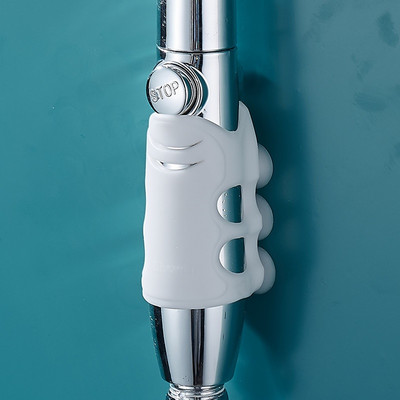 Karštai stiprus pritvirtinamas dušo vonios galvutės laikiklis kilnojamas laikiklis Galingas siurbiamasis dušas sėdynės griebtuvo laikiklis siurbimo puodelis dušas