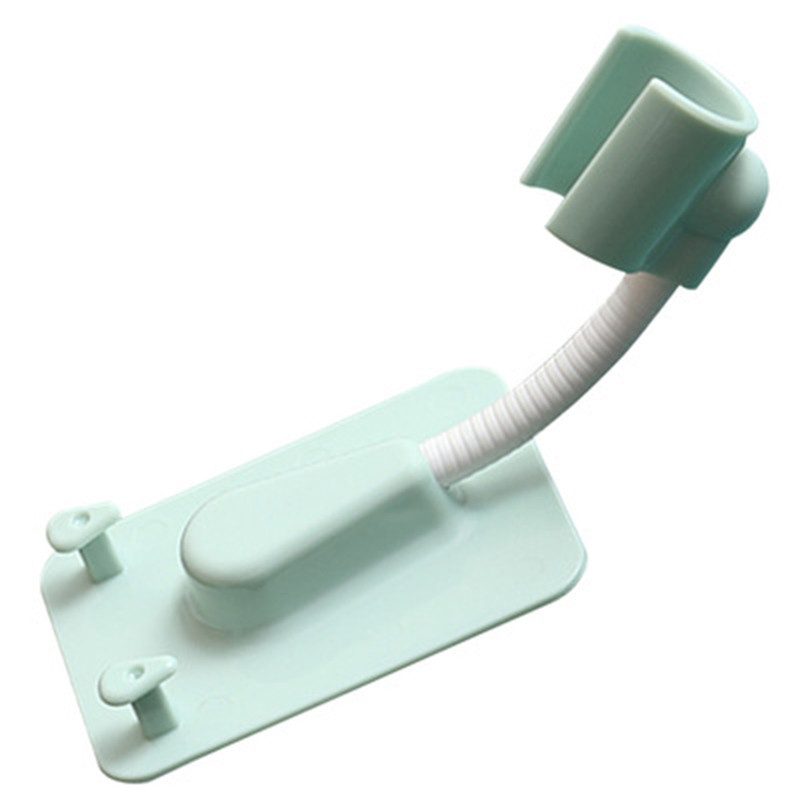 Isekleepuv dušipea kronstein 360° dušipea hoidja Reguleeritav seinakinnitus 2 konksuga alusega SPA vannitoatarvikud