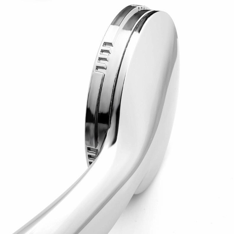 ZENBEFE 1PC Ακροφύσιο ντουζιέρας με πίεση ABS Αξεσουάρ μπάνιου Υψηλή πίεση εξοικονόμησης βροχοπτώσεων Κεφαλή ντους χρωμίου