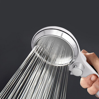 ZENBEFE Подвижен и миещ се водоспестяващ душ под налягане душ глава душ глава Yijian водостоп регулируем размер на потока
