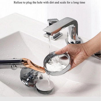 Κεφαλή ντους μπάνιου Ρυθμιζόμενη κεφαλή ντους Υψηλής πίεσης νερού που εξοικονομεί ένα κουμπί για να σταματήσει το νερό Κεφαλές ντους