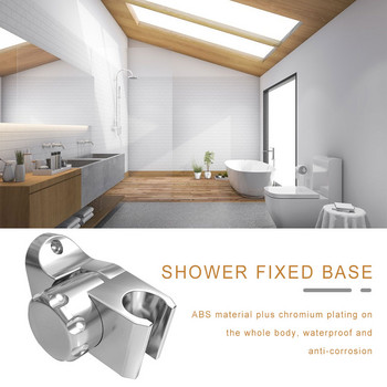 Βάση ντουζιέρας μπάνιου Κεφαλή ντους Στήριγμα ψεκασμού μπάνιου Sprikliner ABS Πλαστική βάση τοίχου για αξεσουάρ μπάνιου σπιτιού