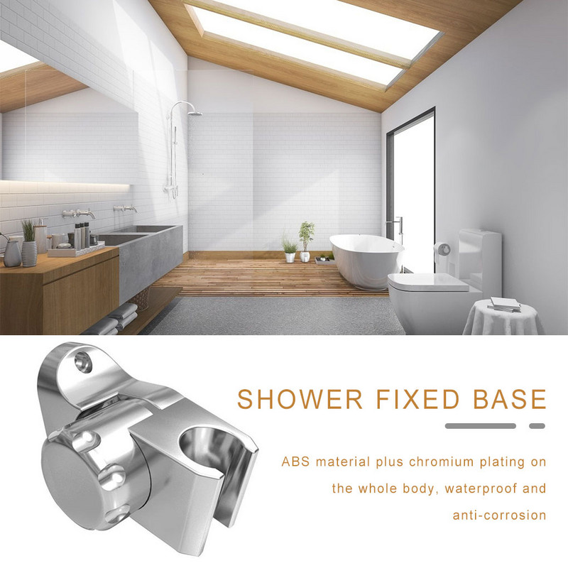 Βάση ντουζιέρας μπάνιου Κεφαλή ντους Στήριγμα ψεκασμού μπάνιου Sprikliner ABS Πλαστική βάση τοίχου για αξεσουάρ μπάνιου σπιτιού