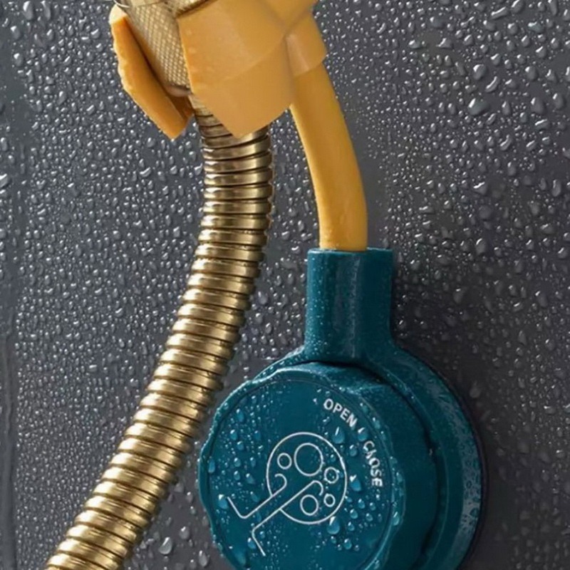 Βάση ντους βεντούζας Ρυθμιζόμενη βάση ντουζιέρας Βάση βάσης βάσης ακροφυσίου βραχίονα μπάνιου γενικής χρήσης χωρίς διάτρηση Περιστροφή 360°