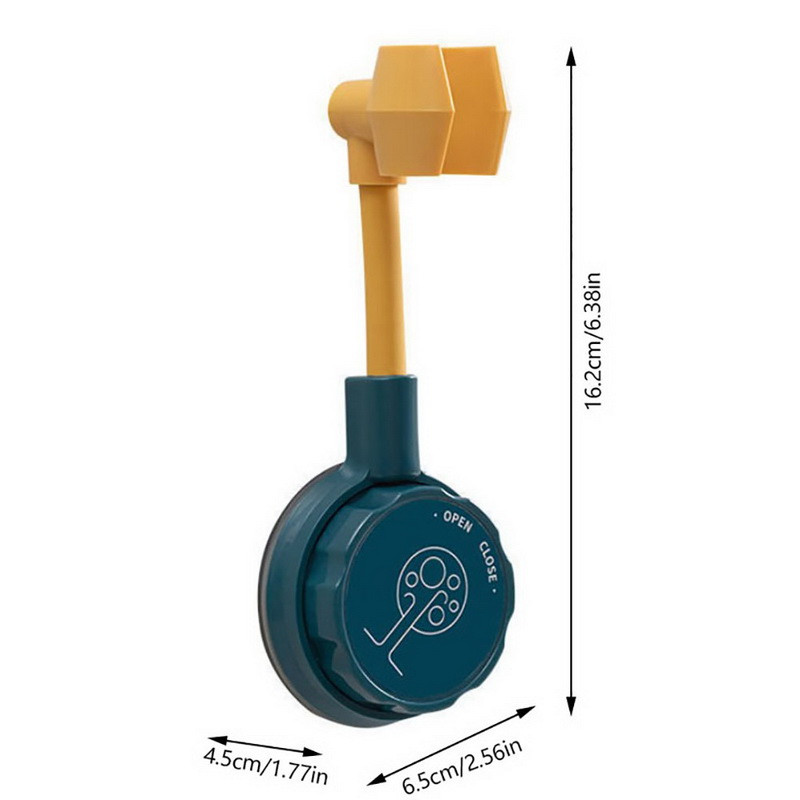 Βάση ντους βεντούζας Ρυθμιζόμενη βάση ντουζιέρας Βάση βάσης βάσης ακροφυσίου βραχίονα μπάνιου γενικής χρήσης χωρίς διάτρηση Περιστροφή 360°