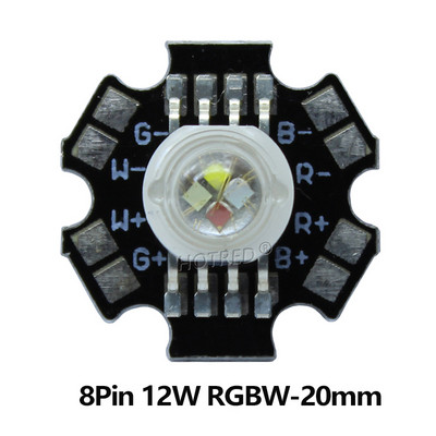 LED RGB RGBW RGBWY RGBWYV 3W 4W 5W 6W 15W 18W CREE 10W XML High Power Bead 4 tűs 6 tűs 8 tűs 10 tűs 12 tűs színes chip színpadi lámpák