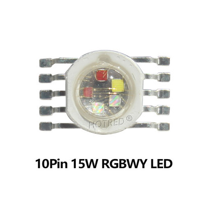LED RGB RGBW RGBWY RGBWYV 3W 4W 5W 6W 15W 18W CREE 10W XML High Power Bead 4 tűs 6 tűs 8 tűs 10 tűs 12 tűs színes chip színpadi lámpák