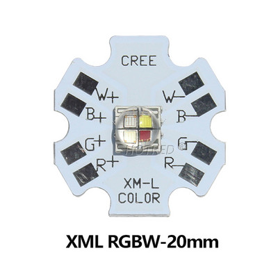 LED RGB RGBW RGBWY RGBWYV 3W 4W 5W 6W 15W 18W CREE 10W XML High Power Bead 4 tűs 6 tűs 8 tűs 10 tűs 12 tűs színes chip színpadi lámpák