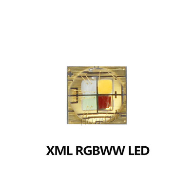 LED RGB RGBW RGBWY RGBWYV 3W 4W 5W 6W 15W 18W CREE 10W XML High Power Bead 4 tűs 6 tűs 8 tűs 10 tűs 12 tűs színes chip színpadi lámpák