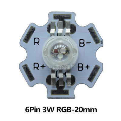 LED RGB RGBW RGBWY RGBWYV 3W 4W 5W 6W 15W 18W CREE 10W XML High Power Bead 4 tűs 6 tűs 8 tűs 10 tűs 12 tűs színes chip színpadi lámpák
