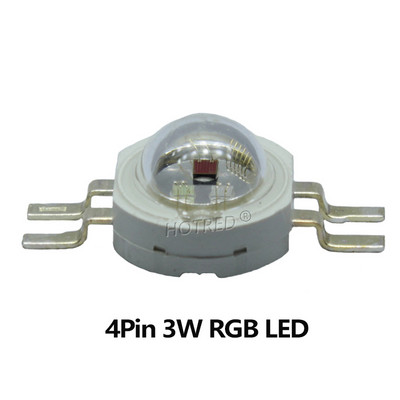 LED RGB RGBW RGBWY RGBWYV 3W 4W 5W 6W 15W 18W CREE 10W XML High Power Bead 4 tűs 6 tűs 8 tűs 10 tűs 12 tűs színes chip színpadi lámpák