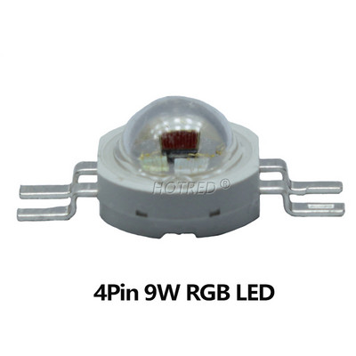 LED RGB RGBW RGBWY RGBWYV 3W 4W 5W 6W 15W 18W CREE 10W XML High Power Bead 4 tűs 6 tűs 8 tűs 10 tűs 12 tűs színes chip színpadi lámpák