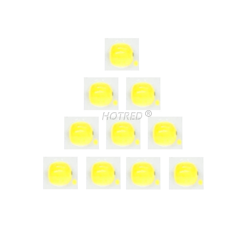 10 ΤΕΜ 1W 3W 3535 SMD δίοδος LED υψηλής ισχύος Εκπομπός τσιπ Κρύο Λευκό Ζεστό Λευκό αντικατάσταση φακού CREE XPE XP-E XPG2 για ποδήλατο