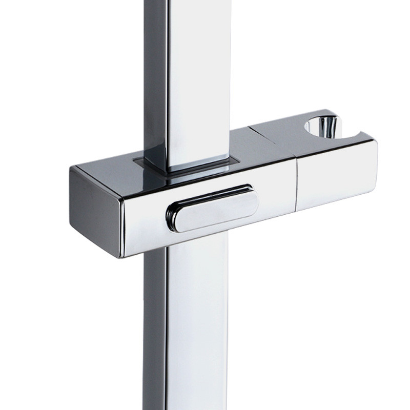 ΝΕΑ Αξεσουάρ ντους Στήριγμα κεφαλής ντους Ράφι ρυθμιζόμενο ανταλλακτικό για συρόμενη μπάρα μπάνιου