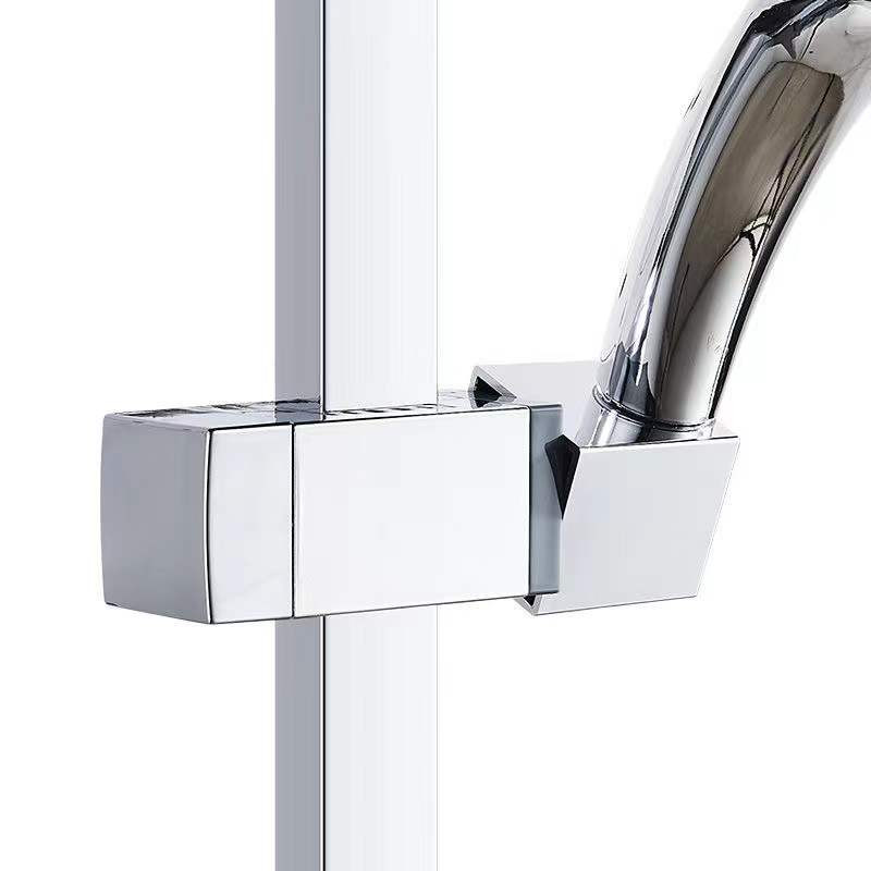 ΝΕΑ Αξεσουάρ ντους Στήριγμα κεφαλής ντους Ράφι ρυθμιζόμενο ανταλλακτικό για συρόμενη μπάρα μπάνιου