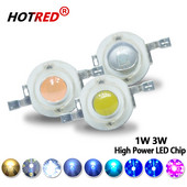 LED COB lámpa chip 1 W 3 W nagy teljesítményű LED meleg hideg fehér 450 nm gyöngyök Mini Blub dióda SMD barkácsolás reflektor Spotlámpa növénytermesztéshez
