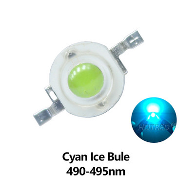 LED COB lámpa chip 1 W 3 W nagy teljesítményű LED meleg hideg fehér 450 nm gyöngyök Mini Blub dióda SMD barkácsolás reflektor Spotlámpa növénytermesztéshez