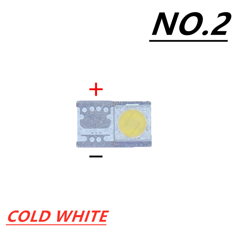 100 τμχ Για LG High Power 2835 SMD LED Διόδους Τηλεόραση Super Bright Diodo SMD LED 1210 3528 1W 100LM Cool White TV Backlight