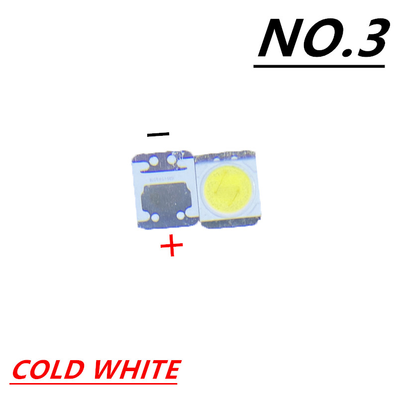 100 τμχ Για LG High Power 2835 SMD LED Διόδους Τηλεόραση Super Bright Diodo SMD LED 1210 3528 1W 100LM Cool White TV Backlight