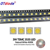 10 DB 1W 3W nagy teljesítményű XPE LED gyöngyök 3535 SMD dióda chip semleges fehér 4500K Csere CREE XP-E2 XPG2 kerékpár zseblámpához