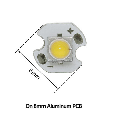 10 DB 1W 3W nagy teljesítményű XPE LED gyöngyök 3535 SMD dióda chip semleges fehér 4500K Csere CREE XP-E2 XPG2 kerékpár zseblámpához