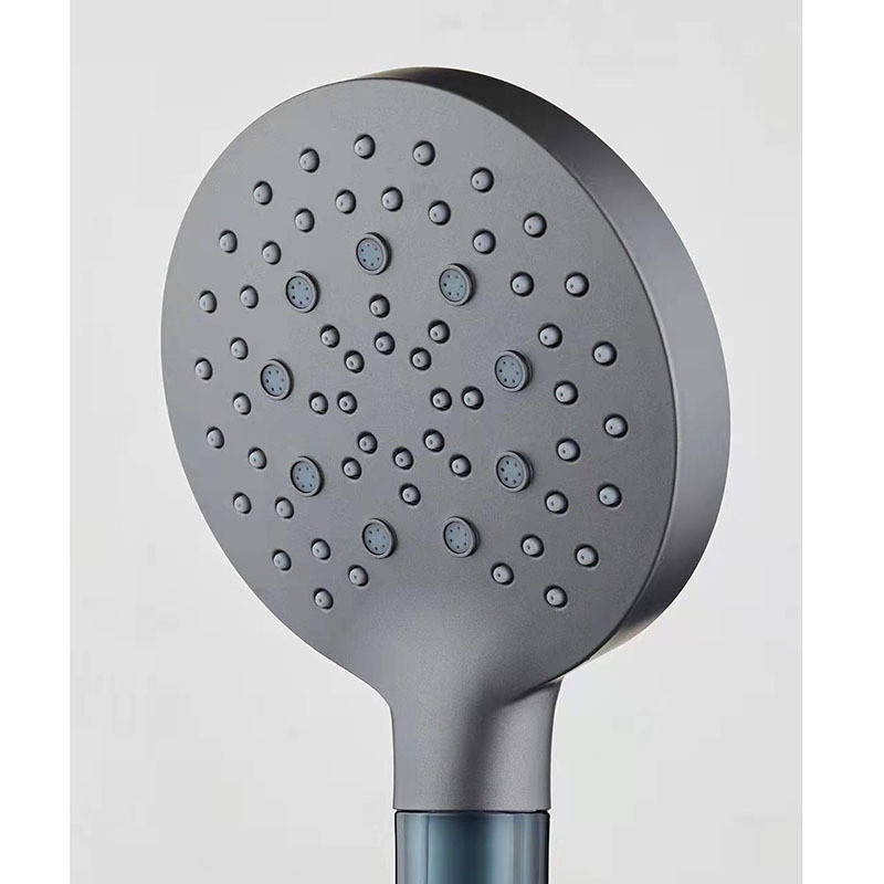 Μεγάλο πάνελ ντους υπό πίεση με στοιχείο φίλτρου Υγρό στόμιο σιλικόνης τριών λειτουργιών με διακόπτη χειρός