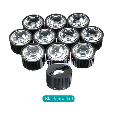 10 készlet nagy teljesítményű 1 W 3 W 5 W LED lencse 20 mm PMMA lencsék konzollal 5 8 15 25 30 45 60 90 120 fok 1 3 5 Wattos fénygyöngyökhöz