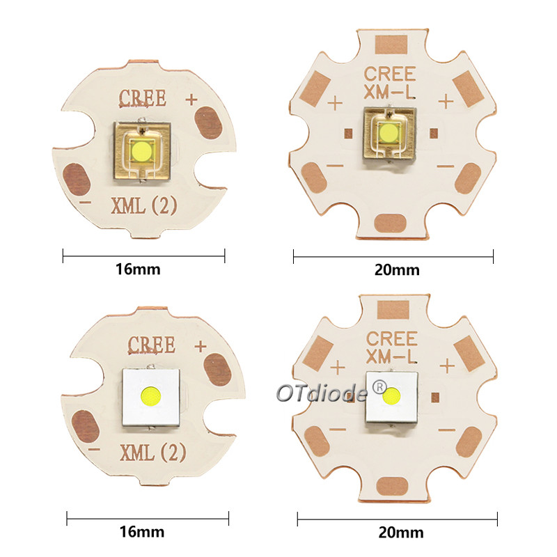 High Power LED Chip 20W Plane Circle Bead Laser XML 5050 SMD Cold White για Αξεσουάρ λαμπτήρα φακού εξωτερικού χώρου
